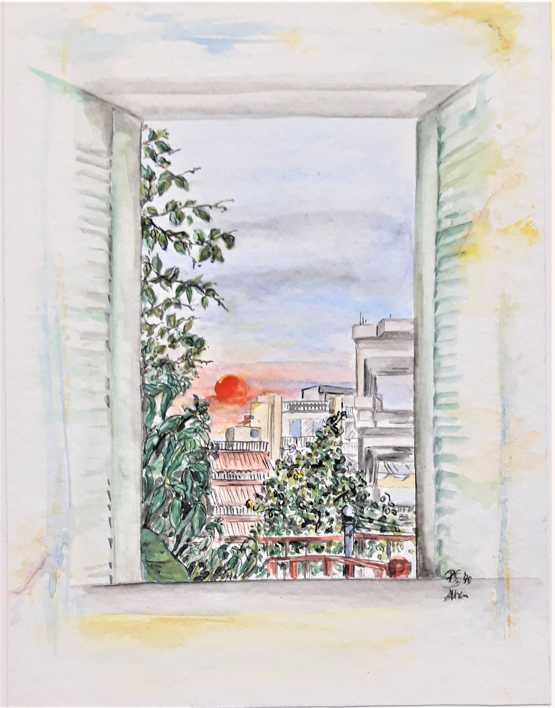 Blick aus dem Fenster Blick aus dem Fenster