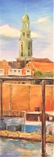 Am Michel vorbei mit der Bahn