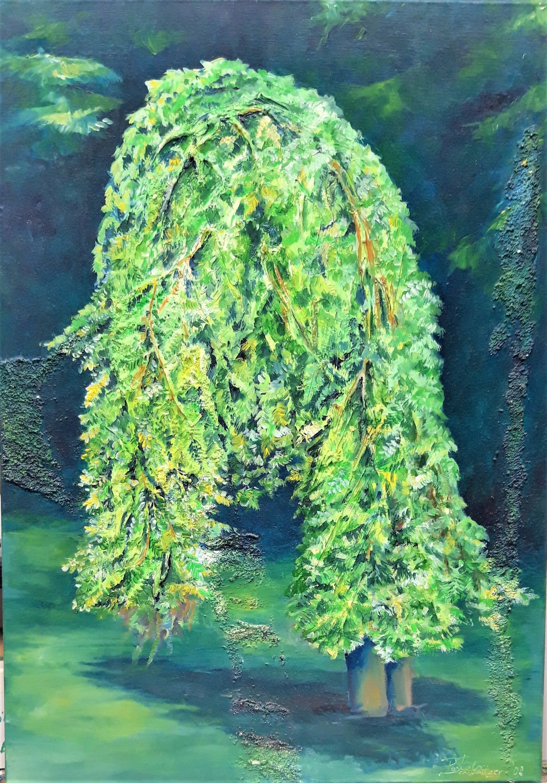 Als junger Knickbaum